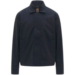 K-Way, Heren, Jassen, Blauw, Maat: 2XL Wol,