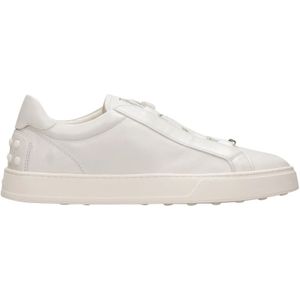 Tod's, Heren, Schoenen, Wit, Maat: 39 1/2 EU Leer,