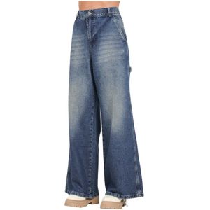 Diesel, Dames, Jeans, Blauw, Maat: XS Denim,