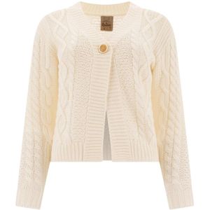 Rakkì, Dames, Truien, Wit, Maat: XS Wol,