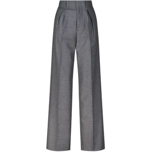 Maison Margiela - Broeken - Grijs - Wol