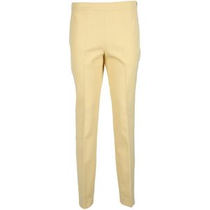 Fabiana Filippi, Dames, Broeken, Beige, Maat: M Viscose,
