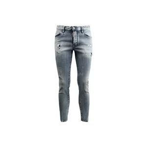 Dsquared2 Jeans , Blue , Heren , Maat: 2XS