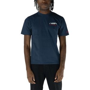 MC2 Saint Barth, Heren, Tops, Blauw, Maat: S