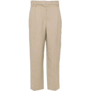 Brunello Cucinelli - Broek - Beige - Dames