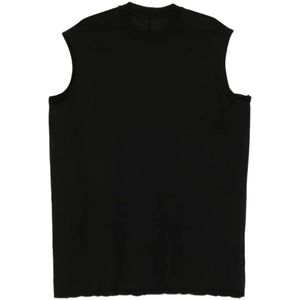 Rick Owens, Heren, Tops, Zwart, Maat: S