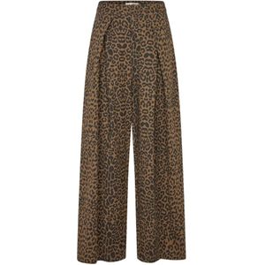 Lollys Laundry, Dames, Broeken, Bruin, Maat: XS Katoen,