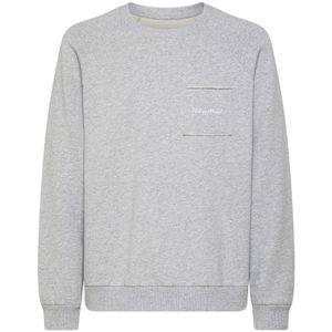 Philippe Model, Heren, Sweatshirts & Hoodies, Grijs, Maat: S Katoen,