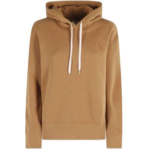 Autry, Dames, Sweatshirts & Hoodies, Bruin, Maat: XS Katoen,