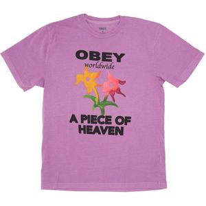 Obey, Dames, Tops, Paars, Maat: S Katoen,