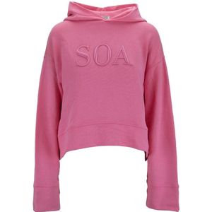 SoAllure, Dames, Sweatshirts & Hoodies, Roze, Maat: M Katoen,