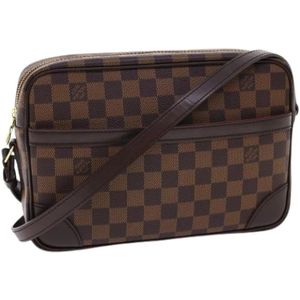 Louis Vuitton Vintage, Dames, Pre-owned, Bruin, Maat: ONE Size