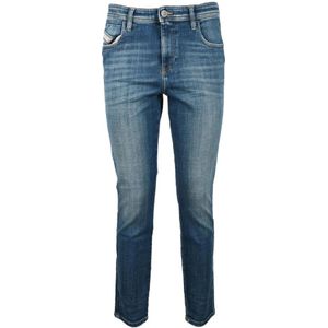 Diesel, Dames, Jeans, Blauw, Maat: W31 Katoen,