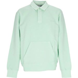 Carhartt Wip, Heren, Sweatshirts & Hoodies, Groen, Maat: S Katoen,
