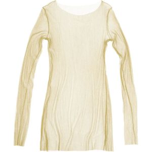 Cortana, Dames, Tops, Geel, Maat: XS Zijde,