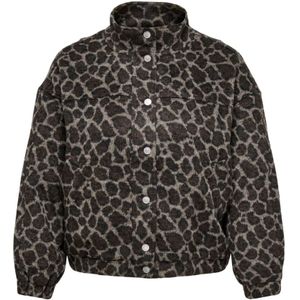 ONLY CARMAKOMA - CAREMILIA LIFE SHORT LEO JACKET OTW - Gewatteerde Jas - Meisjes