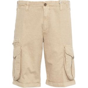 Myths, Heren, Korte broeken, Beige, Maat: S