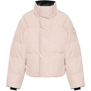 Canada Goose, Dames, Jassen, Roze, Maat: M Katoen,