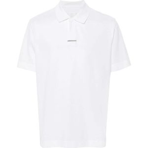 Givenchy, Heren, Tops, Wit, Maat: M Katoen,