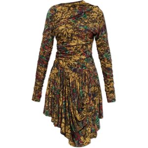 Ganni, Dames, Jurken, Veelkleurig, Maat: XS