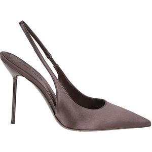 Paris Texas, Dames, Schoenen, Bruin, Maat: 35 EU Satijn,