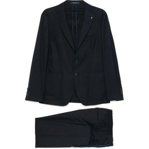 Tagliatore, Heren, Pakken, Blauw, Maat: XL