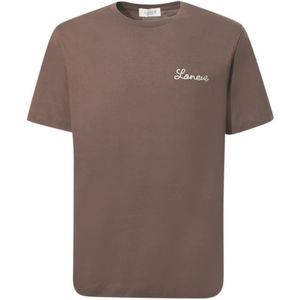 Laneus, Heren, Tops, Bruin, Maat: M Katoen,