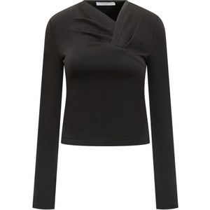 Iro, Dames, Tops, Zwart, Maat: XS Jersey,