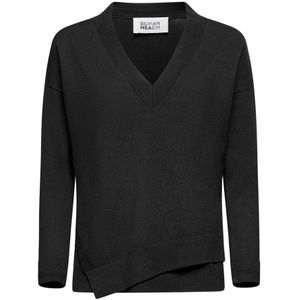 Silvian Heach, Dames, Truien, Zwart, Maat: XS Nylon,