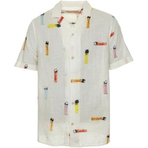 Revolution, Heren, Overhemden, Wit, Maat: 2XL