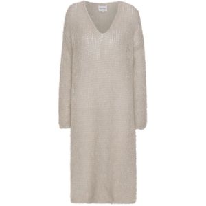 Americandreams, Dames, Jurken, Beige, Maat: S/M Mohair,