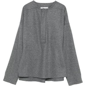 Victoria Beckham, Dames, Tops, Grijs, Maat: S