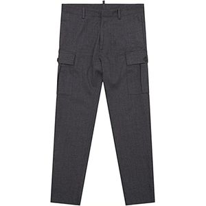 Dsquared2, Heren, Broeken, Grijs, Maat: L