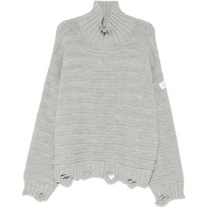 MM6 Maison Margiela, Heren, Truien, Grijs, Maat: M