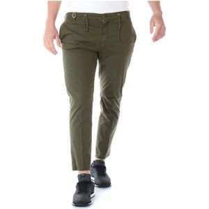 Daniele Alessandrini, Heren, Broeken, Groen, Maat: M Katoen,