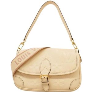 Louis Vuitton Vintage, Dames, Pre-owned, Beige, Maat: ONE Size