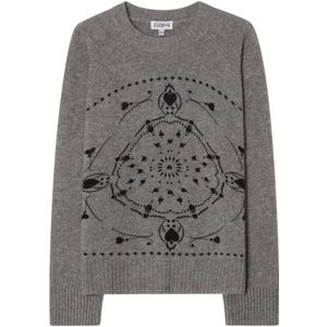 Cloeys, Dames, Truien, Grijs, Maat: Xs/S Wol,