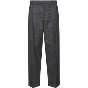 Bottega Veneta, Heren, Broeken, Veelkleurig, Maat: XS Wol,