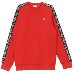 Fila, Heren, Sweatshirts & Hoodies, Rood, Maat: XL