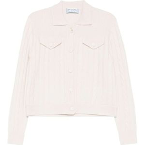 Blugirl, Dames, Truien, Beige, Maat: S Wol,