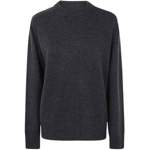 Loulou Studio, Dames, Truien, Grijs, Maat: M Kasjmier,