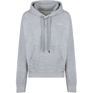 Isabel Marant, Dames, Sweatshirts & Hoodies, Grijs, Maat: 2XS Katoen,
