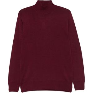 Canali, Heren, Truien, Rood, Maat: XL Wol,