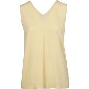 Fabiana Filippi, Dames, Tops, Beige, Maat: S Viscose,