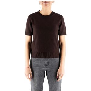 MC2 Saint Barth, Dames, Truien, Bruin, Maat: XS Wol,