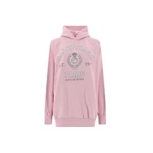 Balenciaga Hoodies , Pink , Dames , Maat: M