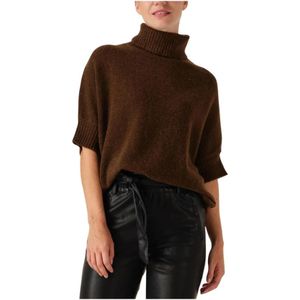 Aimée the Label, Dames, Truien, Bruin, Maat: XS Corduroy,