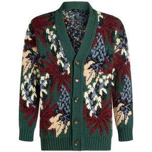 Etro, Heren, Truien, Veelkleurig, Maat: M Wol,