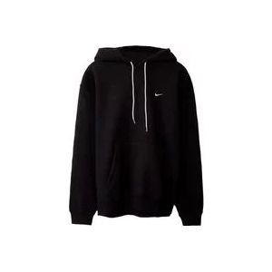 Nike Hoodie, Stijlvol en Warm voor Mannen , Black , Heren , Maat: S