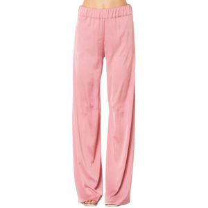 D.Exterior, Dames, Broeken, Roze, Maat: S Poliester,